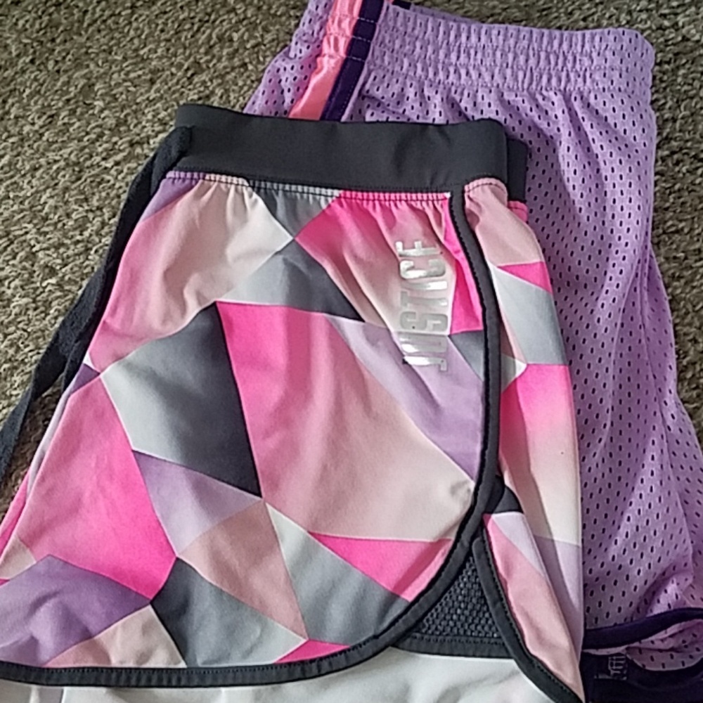 Bundle of girls athletic shorts size 14/16
